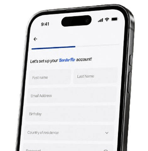 Create your BorderFlo account